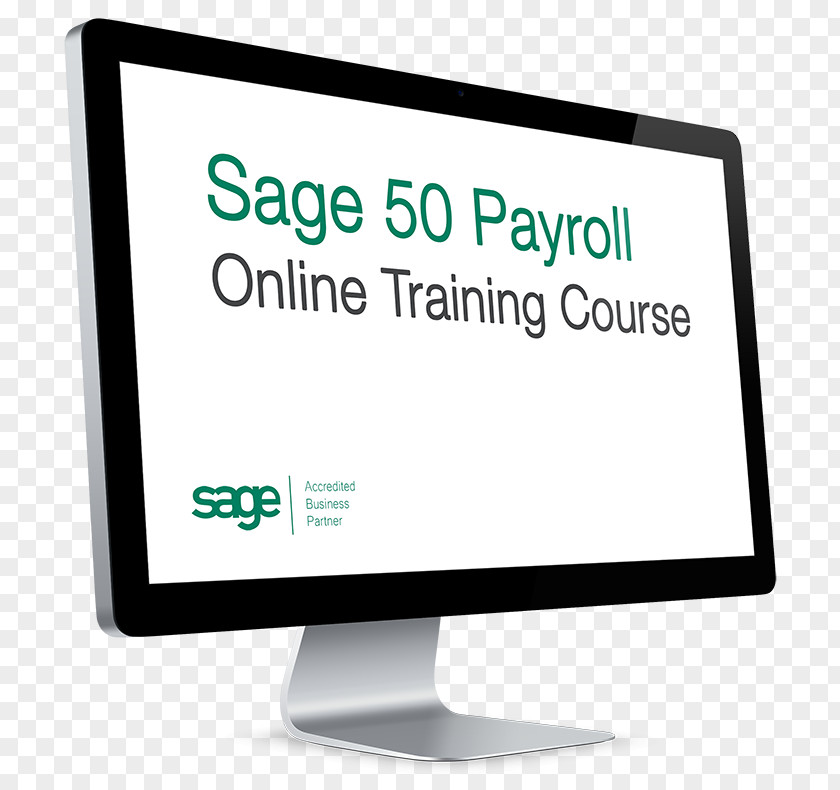 Business Computer Monitors Sage 50 Accounting Group Payroll PNG
