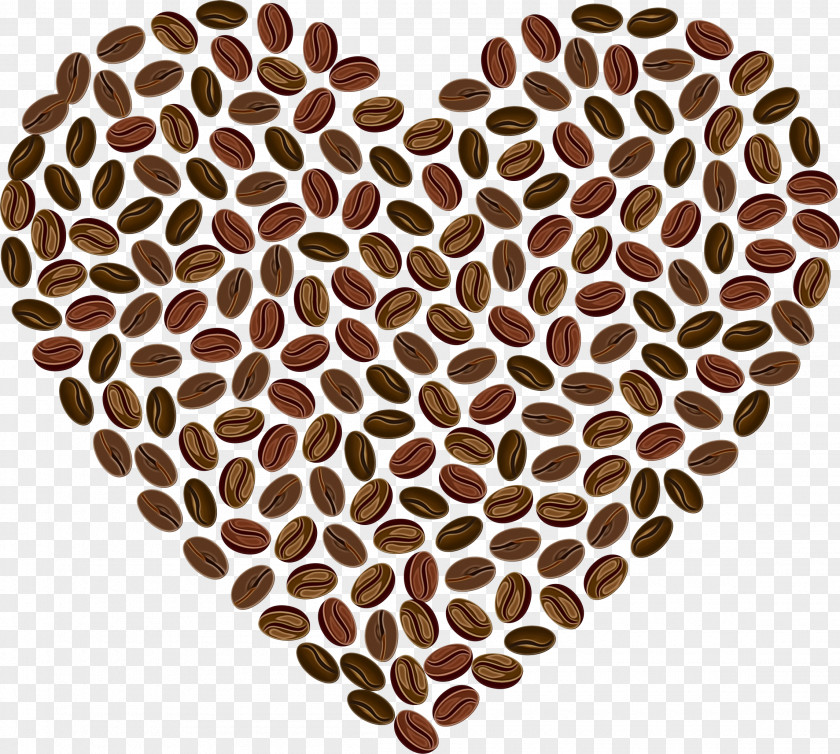 Coffee Roasting Caffeine Cartoon Heart PNG