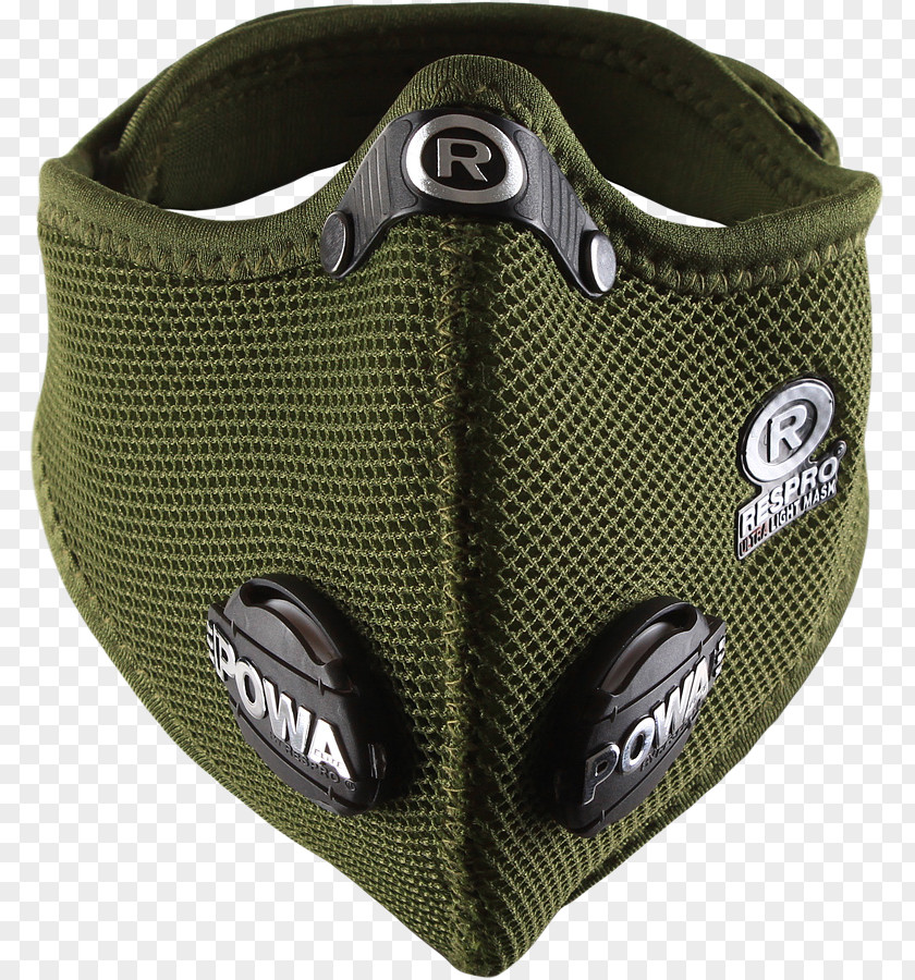 Mask Maska Antysmogowa Green Cycling Respro Maski Antysmogowe PNG