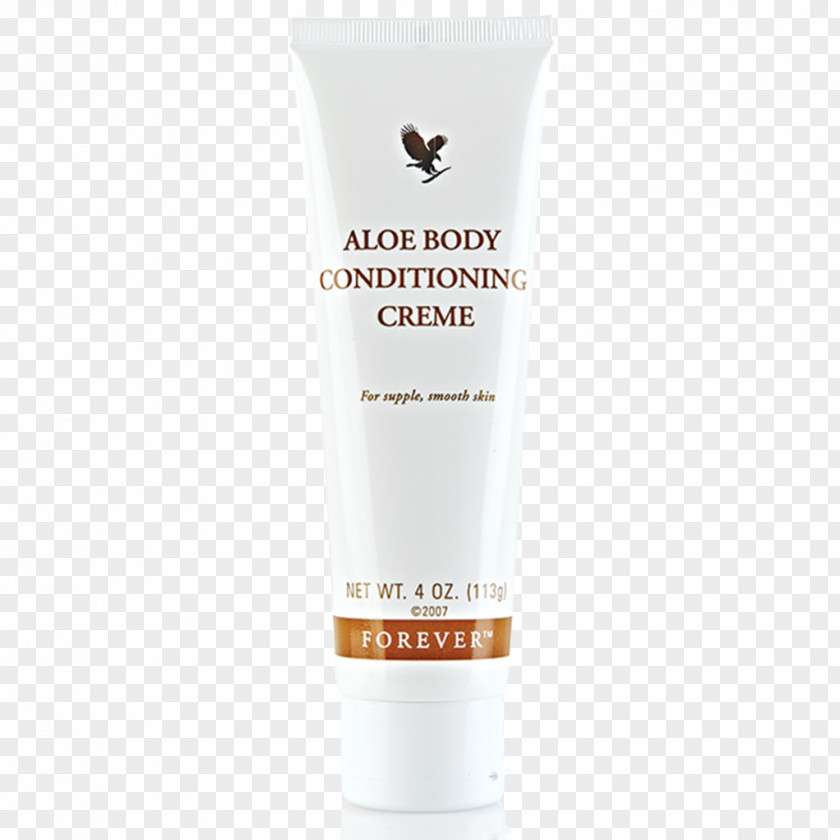 Body Conditioning Aloe Vera Cream Forever Living Products Human Skin Care PNG