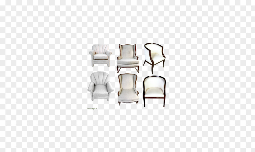 Real Creative Sofa Set Wing Chair Couch Clip Art PNG