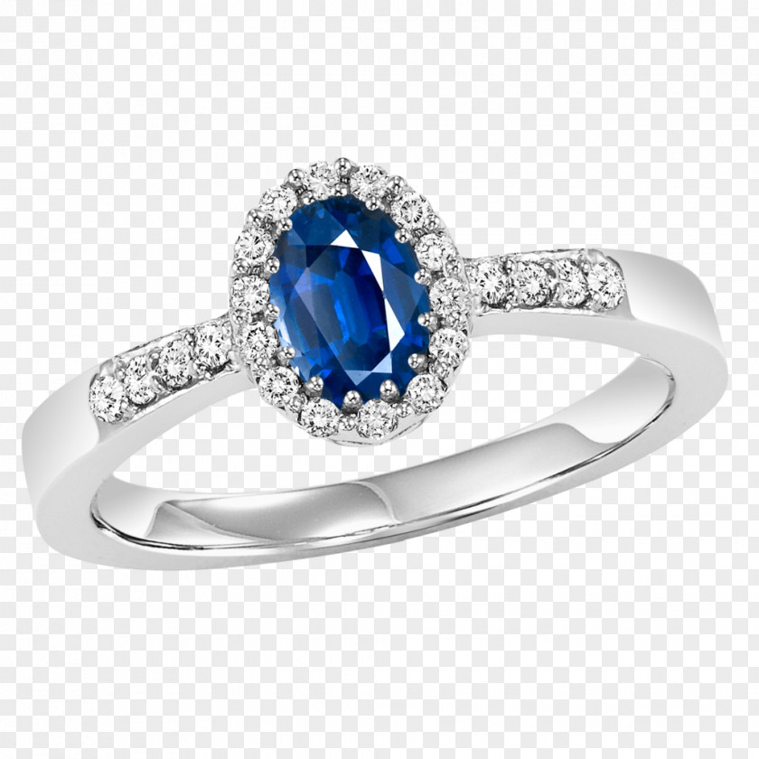Sapphire Ring Diamond Jewellery Gemstone PNG