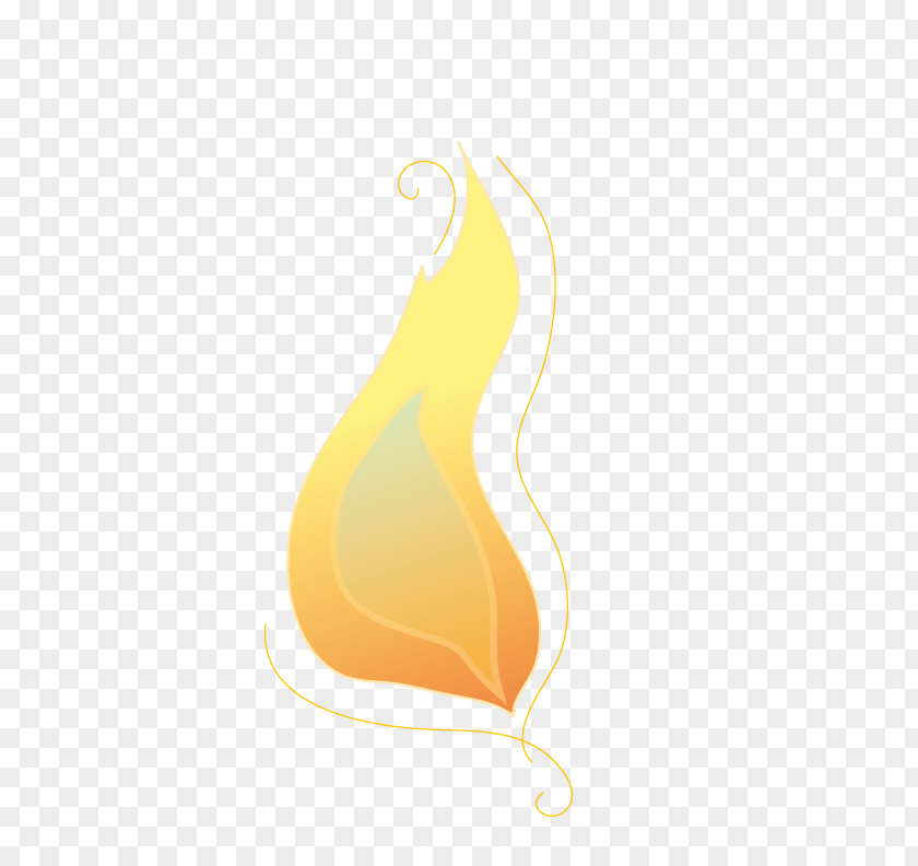 Yellow Flame Desktop Wallpaper Font PNG