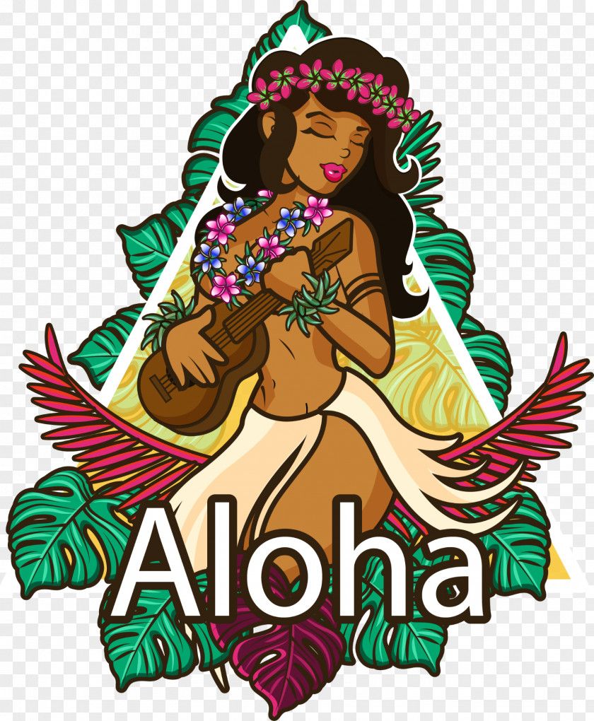 Aloha Poster Hawaiian Beaches Clip Art Luau PNG