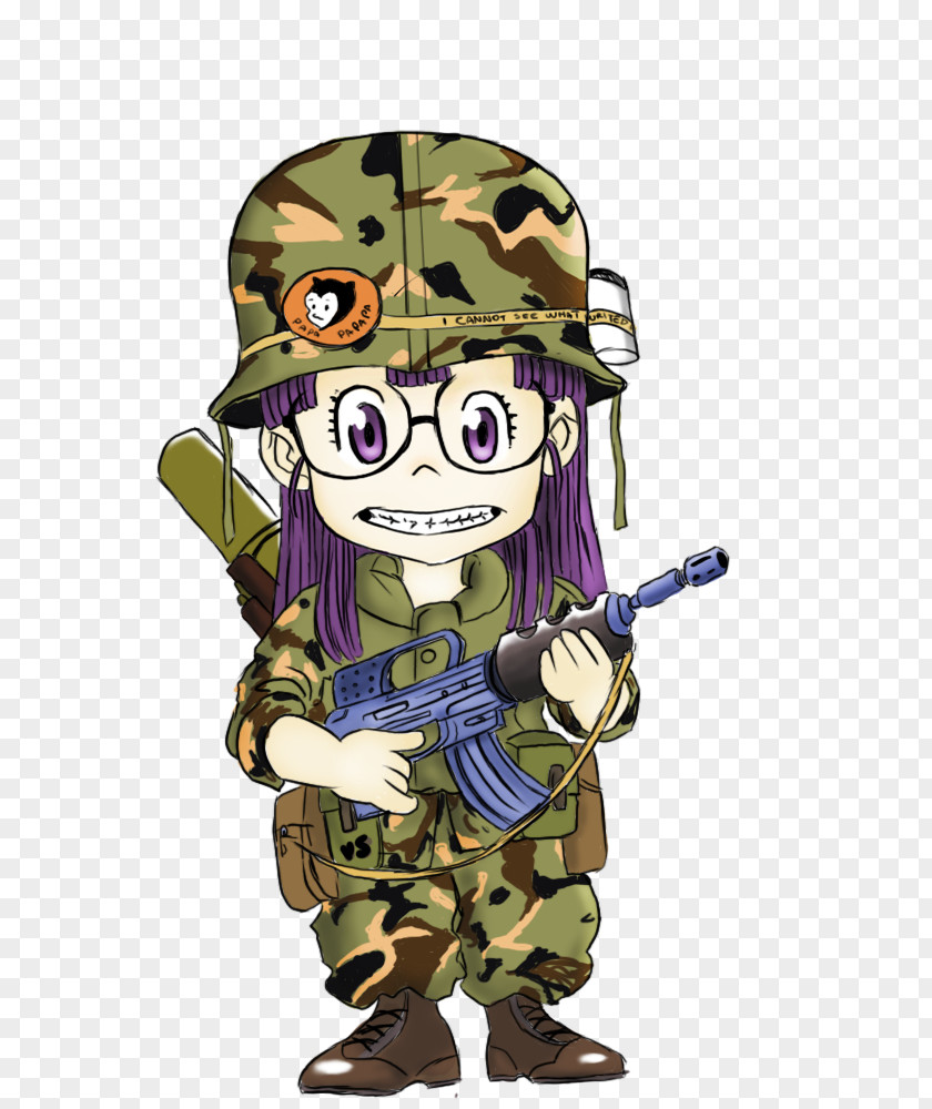 Army Drawing Arale Norimaki Cartoon Paper PNG