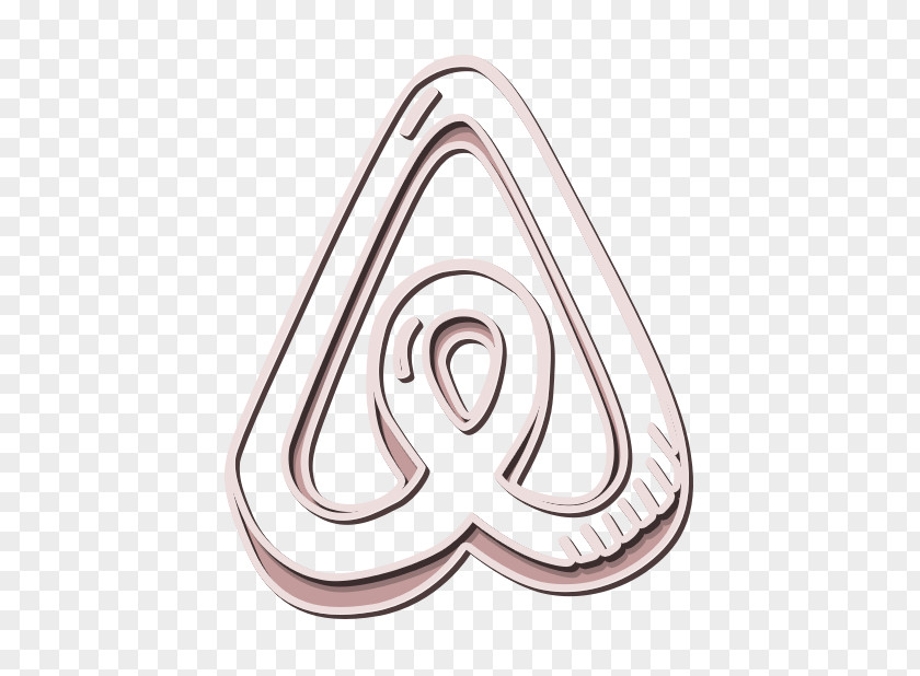 Platinum Jewellery Airbnb Icon Hand Drawn Social PNG