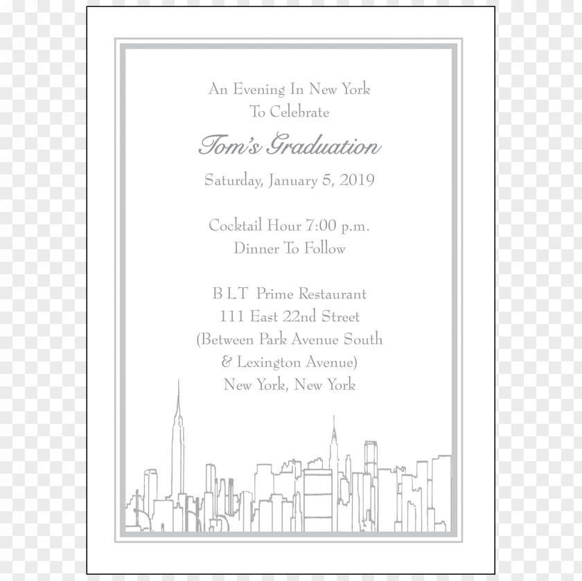 Graduation Party Invitation Wedding Font Line PNG