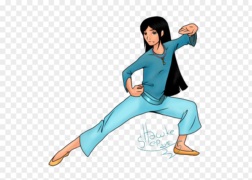Happy Woman Kung Fu Chinese Martial Arts Drawing PNG