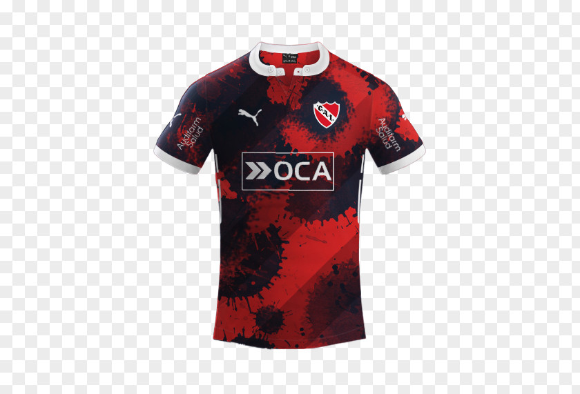 T-shirt Club Atlético Independiente 2018 World Cup Football Jersey PNG