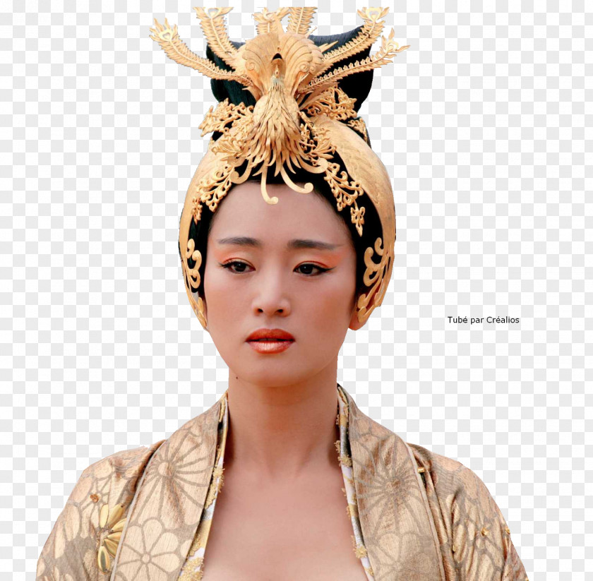 Golden Chrysanthemum Curse Of The Flower Gong Li Hollywood Empress Phoenix Film PNG