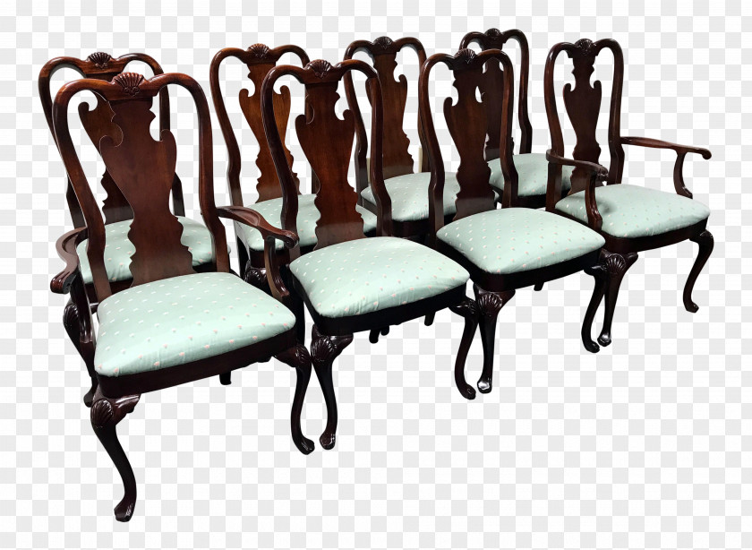 Mahogany Chair Garden Furniture PNG