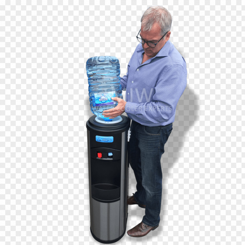 Non Recyclable Water Cooler Filter Bottled PNG