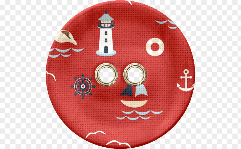 Ornament Lighthouse Christmas Circle PNG