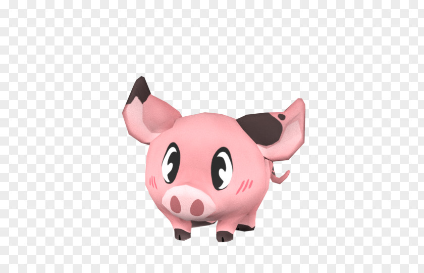Pig Snout Pink M Stuffed Animals & Cuddly Toys PNG