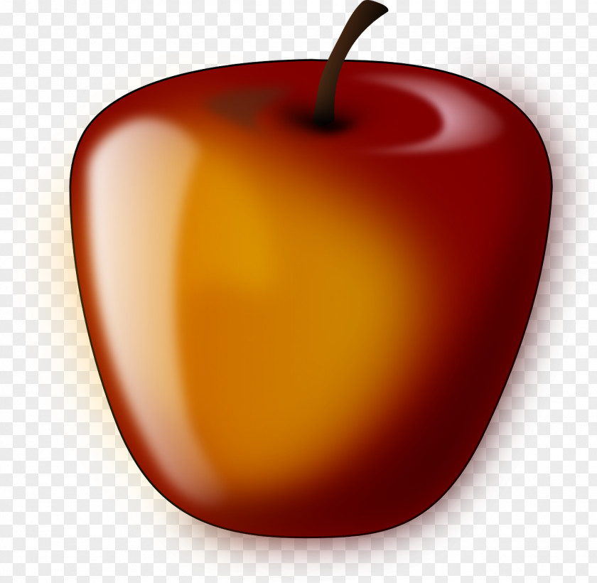 Red Apple Drawing Clip Art PNG