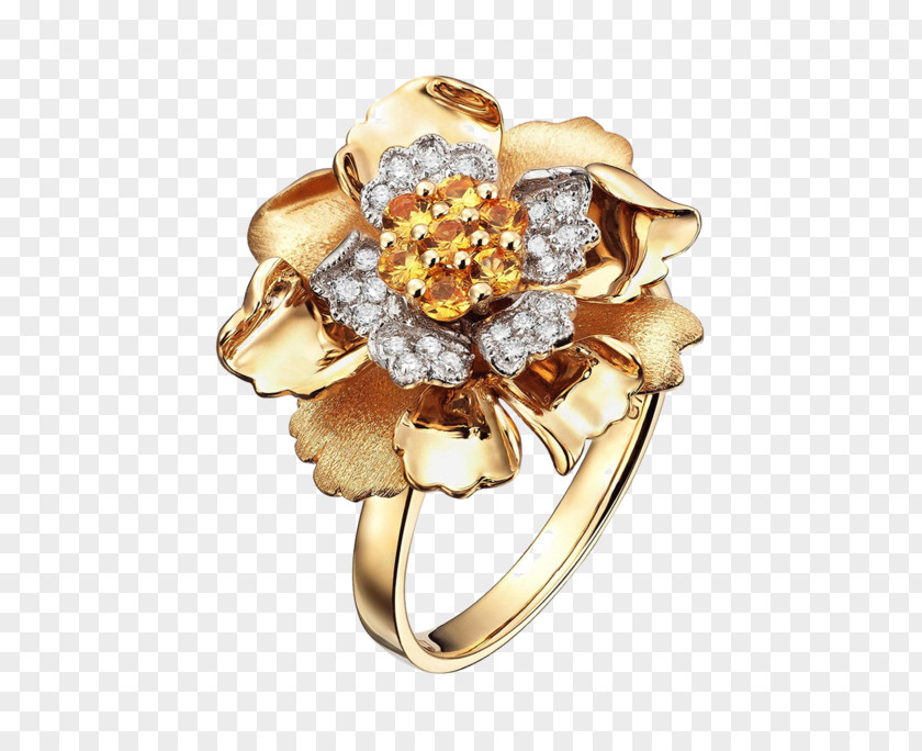 Ring Earring Jewellery Diamond Brooch PNG