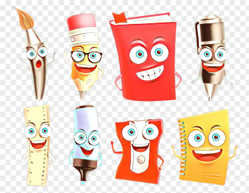 Smile Stationery Glasses PNG