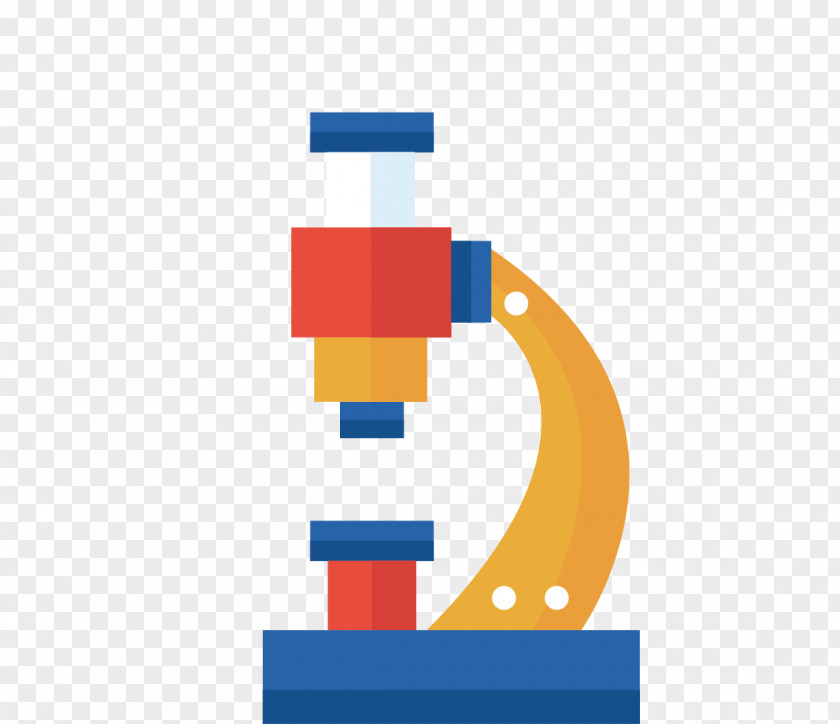 Vector Painted Microscope PNG