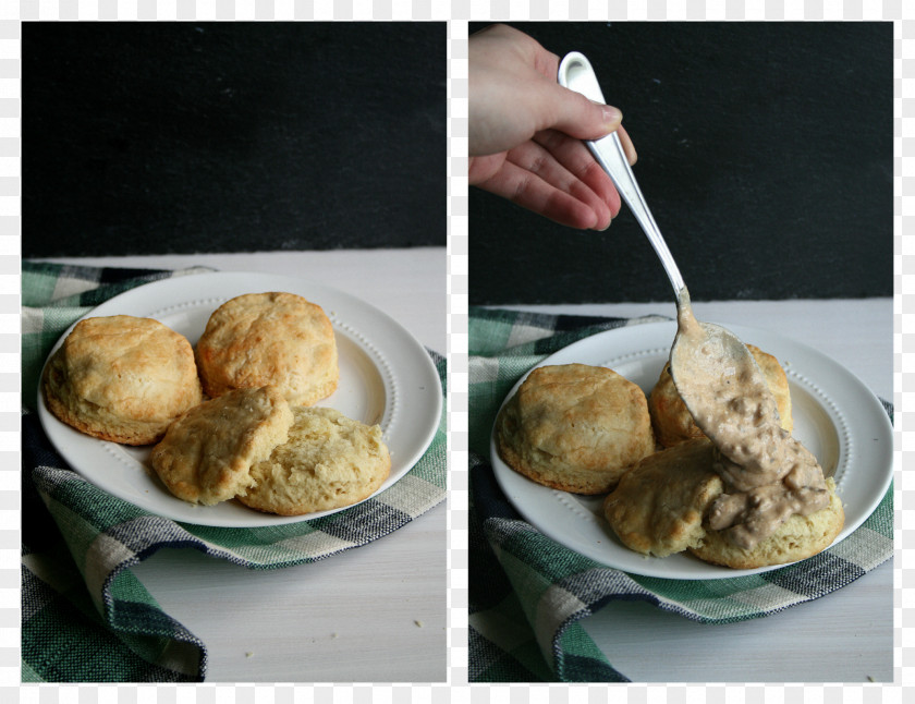 Biscuits And Gravy Breakfast Side Dish Ice Cream Recipe Flavor PNG