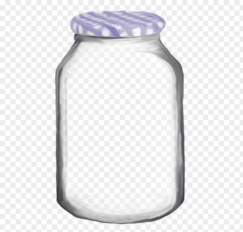 Glass Bottle Jar PNG