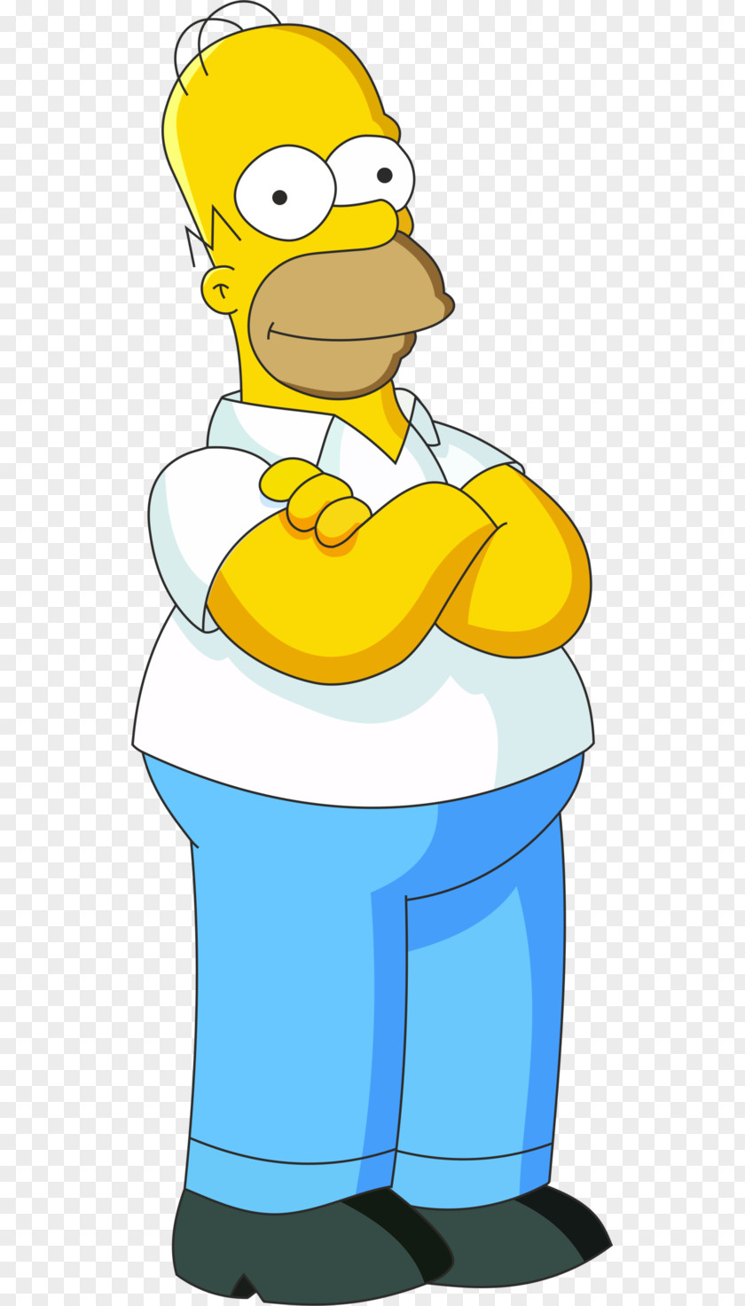 Homer Simpson Bart Lisa Family Character PNG
