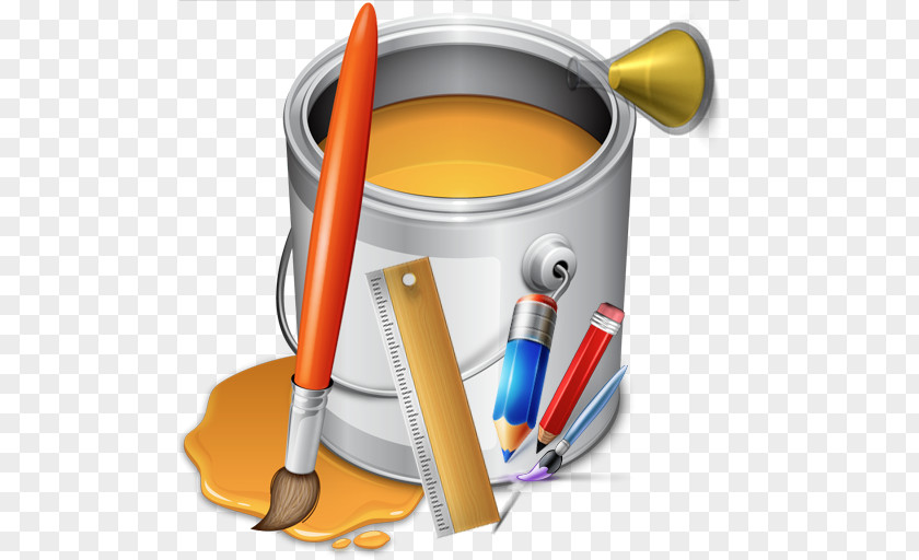 Painting Macintosh Clip Art Paint Rollers PNG