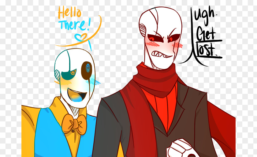 Six Bones Meets Gaster Undertale Video Sketch Image Drawing PNG