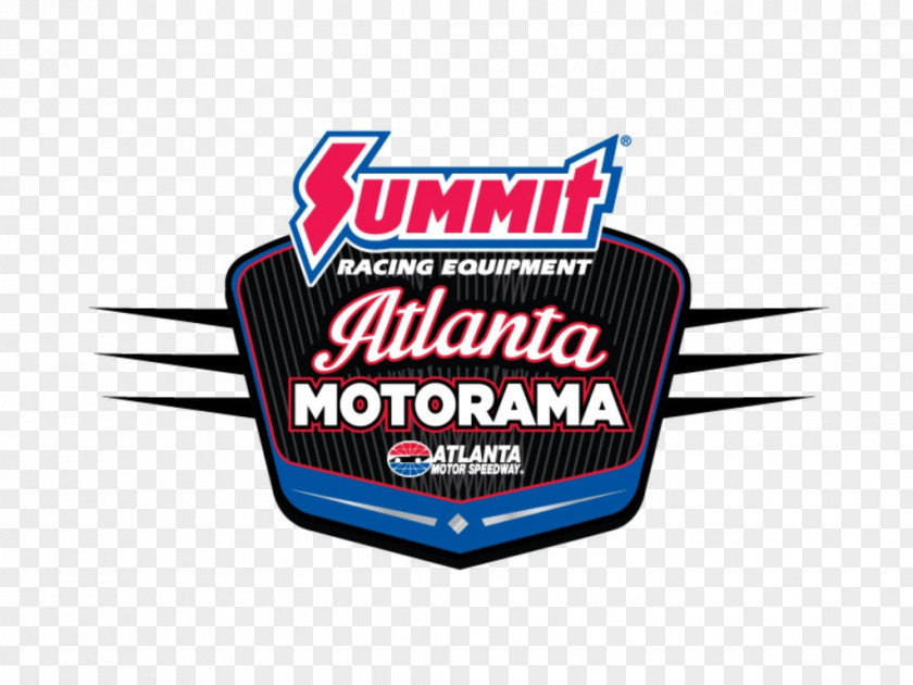 Atlanta Motor Speedway Motorama Logo Brand PNG