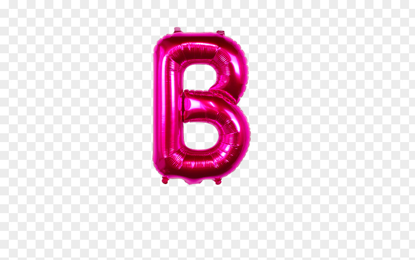 Balloon Inflatable Fuchsia Letter Helium PNG