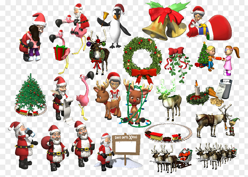 Christmas Tree Diary Santa Claus Ornament Clip Art PNG