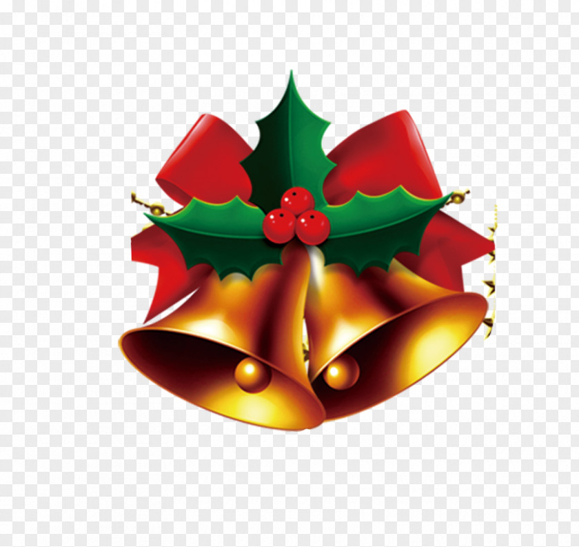 Creative Christmas Bells Ornament Tree PNG