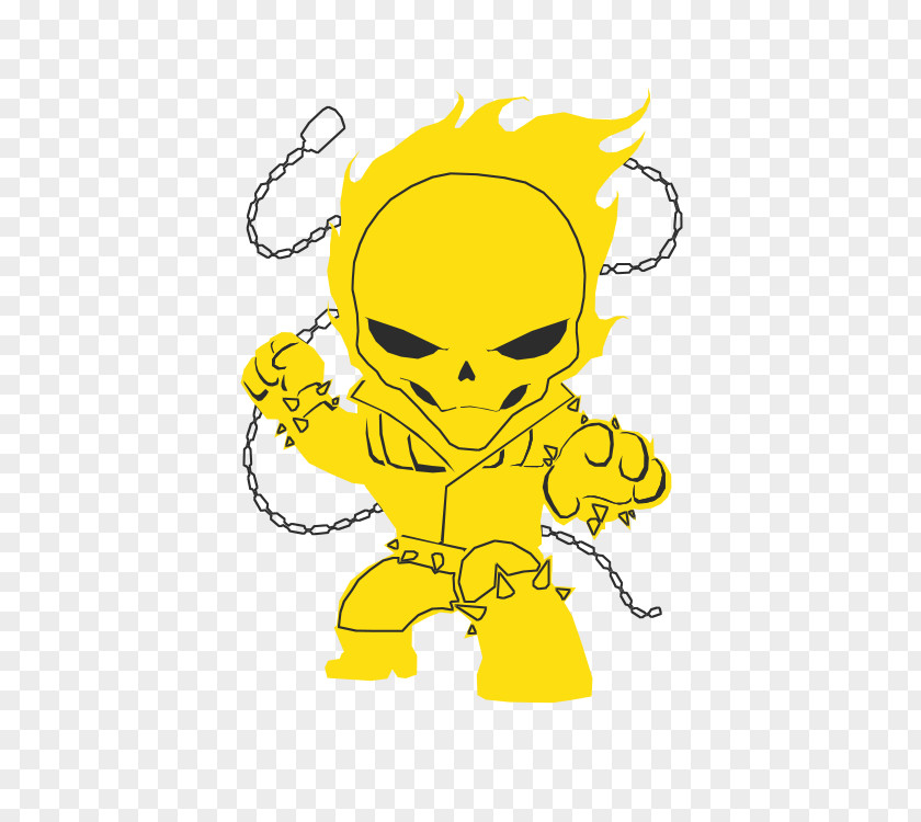 Ghost Rider Drawing Line Art PNG