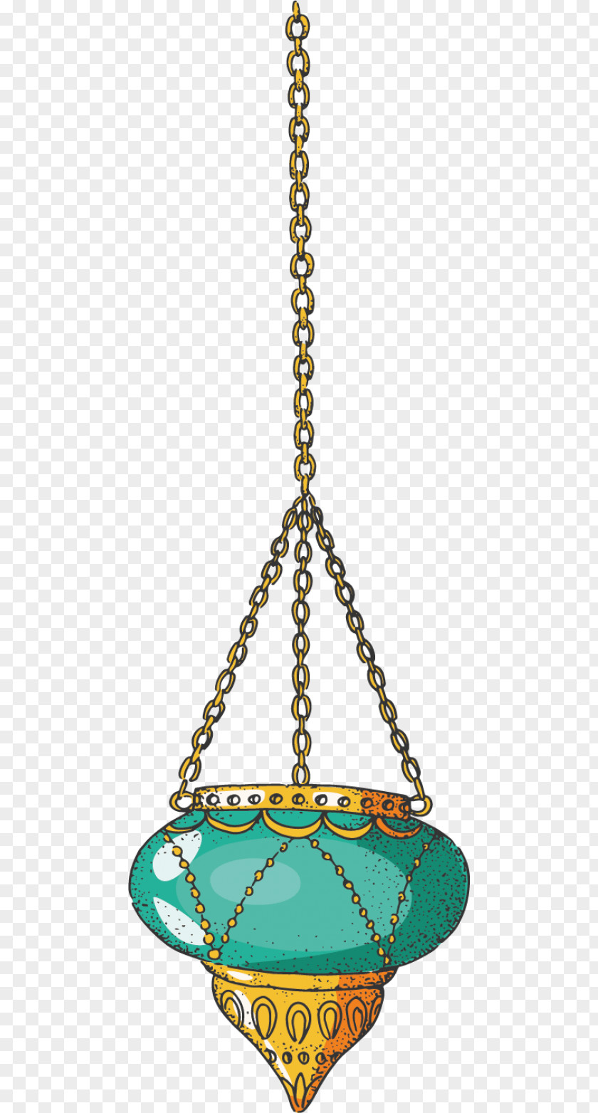 Ramadan Fanous Lantern Light Fixture PNG