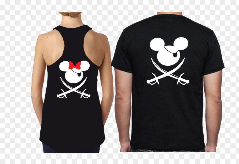 T-shirt Minnie Mouse Mickey The Walt Disney Company Couple PNG