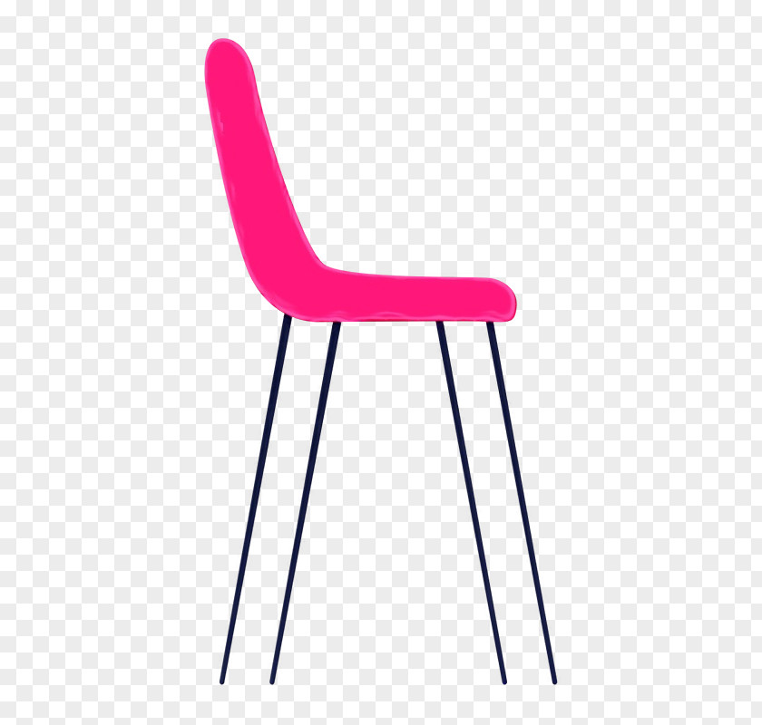 Chair Plastic Garden Furniture Line PNG