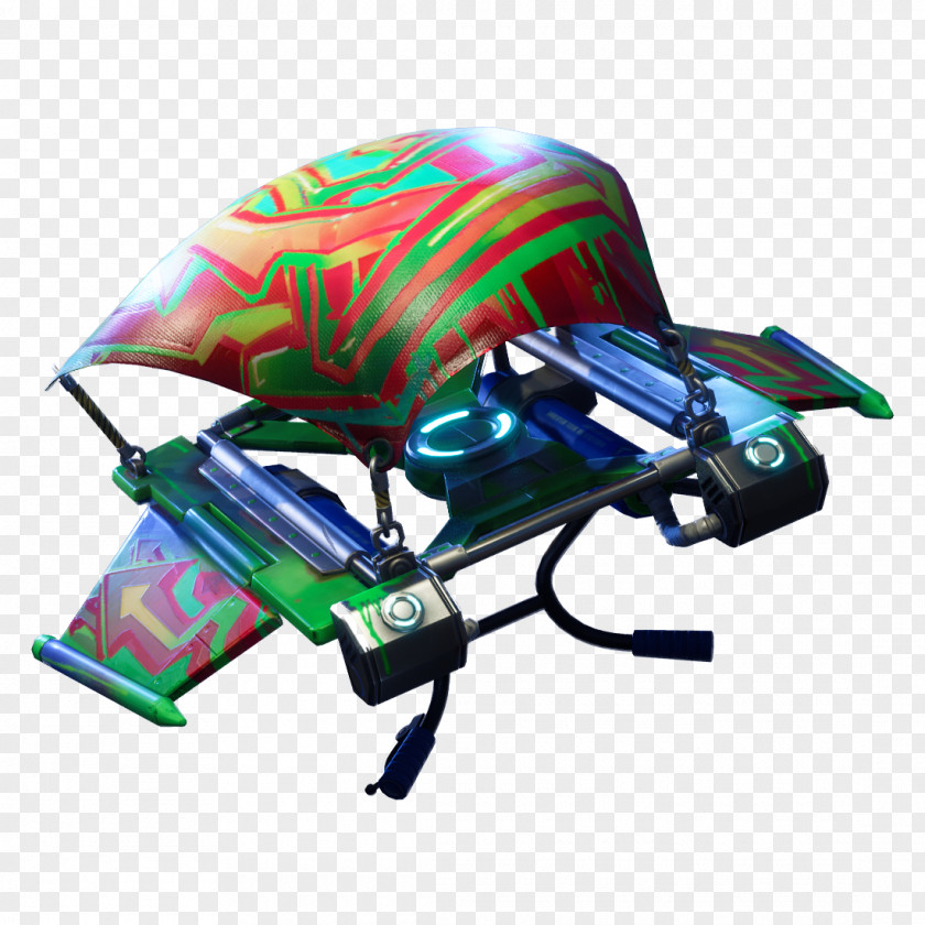 Gamer Fortnite Battle Royale Glider Game PNG