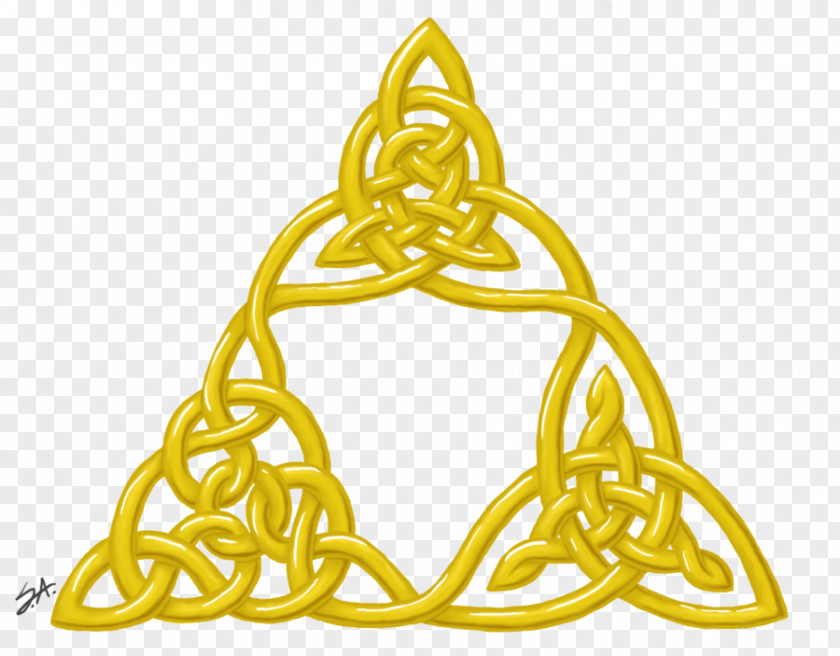 Knot Drawing Celtic Triforce The Legend Of Zelda: Tri Force Heroes PNG