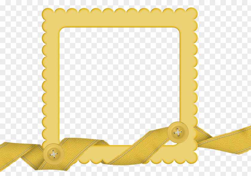 Picture Frames Yellow PNG