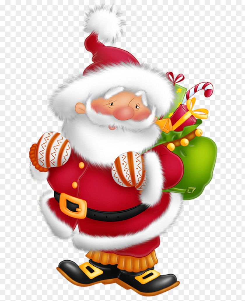 Santa Claus Clip Art Christmas Day Openclipart Image PNG