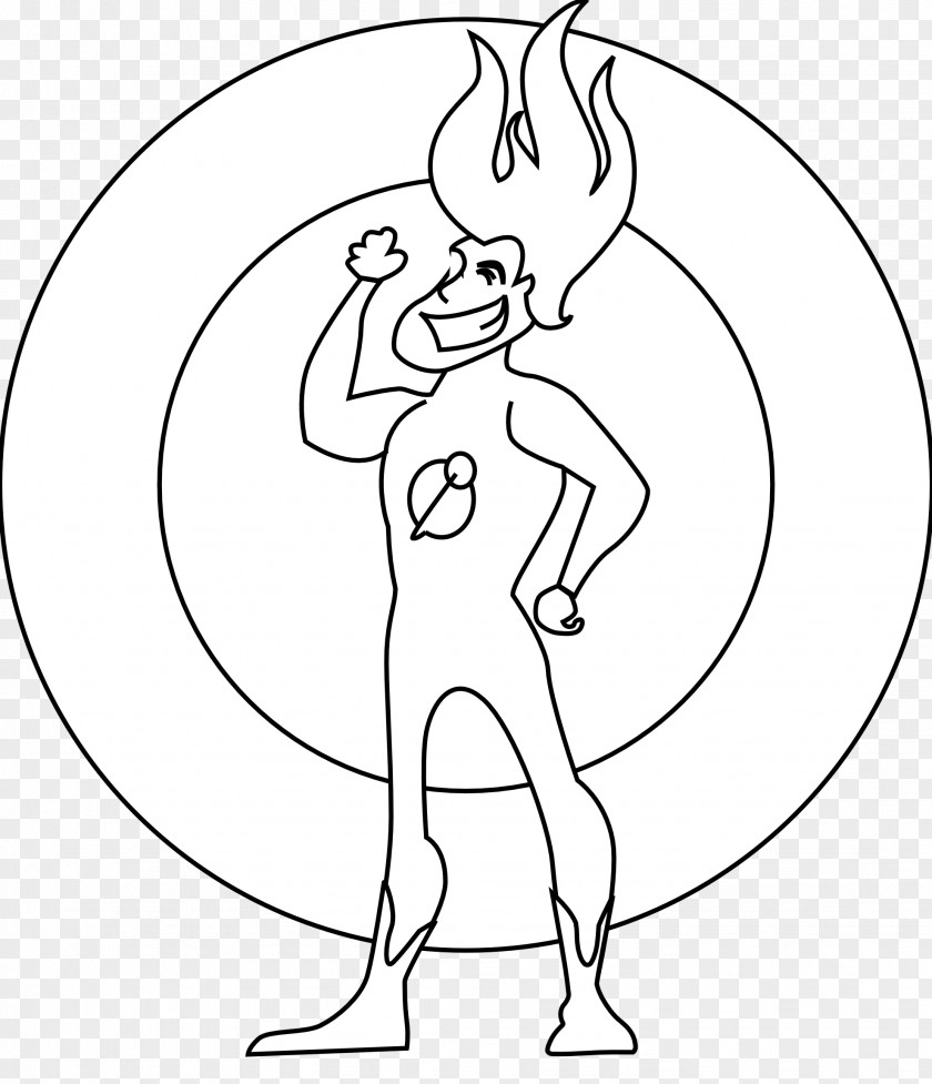 White Flame Line Art Black And Coloring Book Drawing PNG