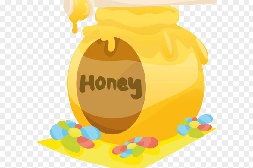 Honey Pancake Cartoon Illustration PNG