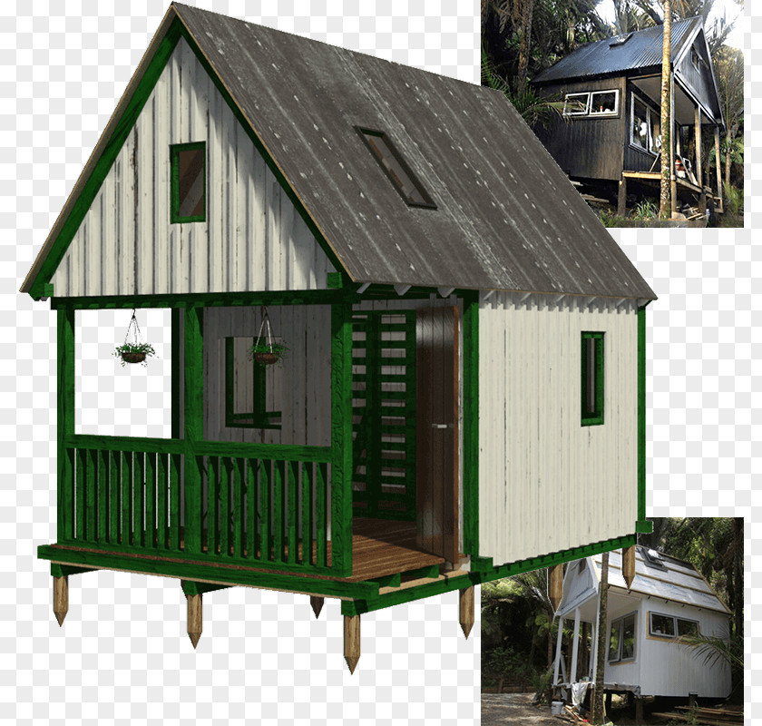 House Tiny Movement Roof Building Log Cabin PNG