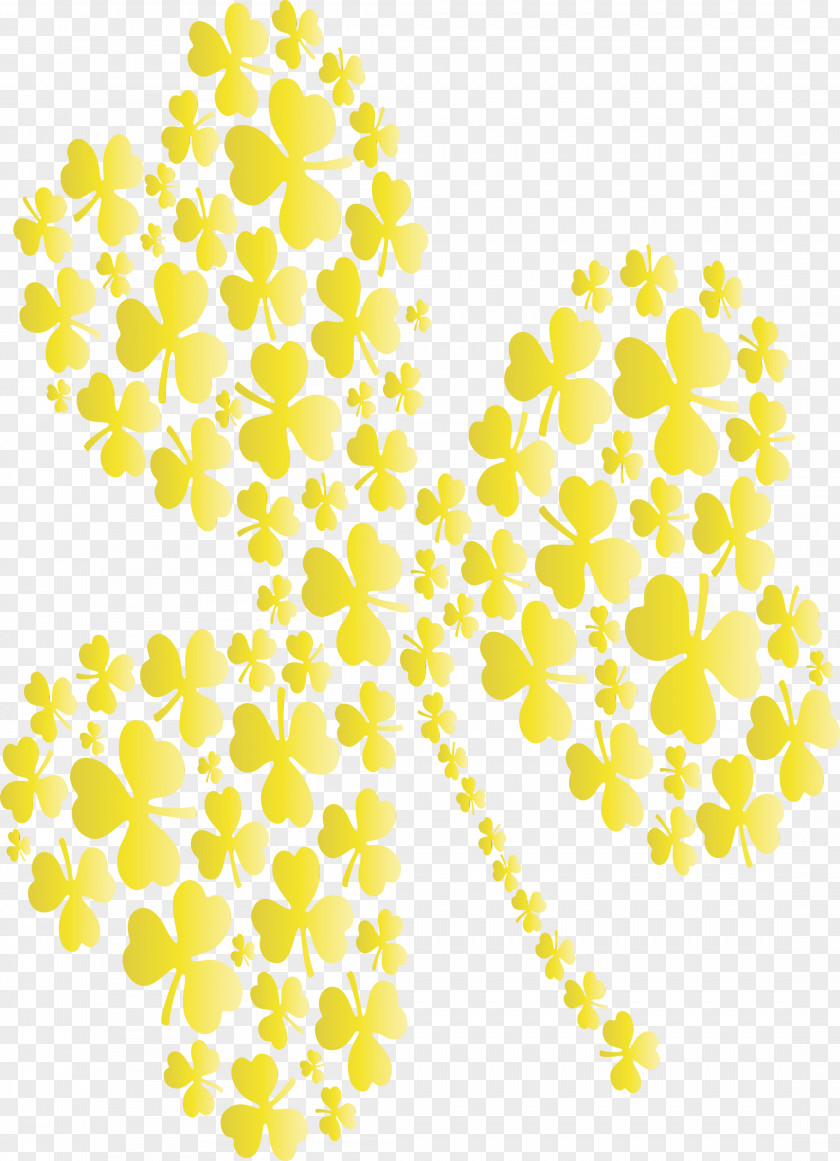 Leaf Petal Yellow Tree Line PNG