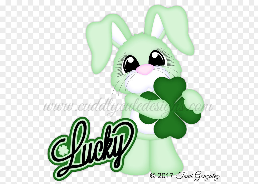 Lucky Rabbit Easter Bunny Valentine's Day Hare Clip Art PNG