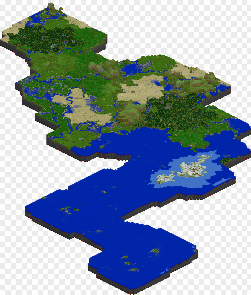 Map Old Minecraft ISO Image Parent PNG