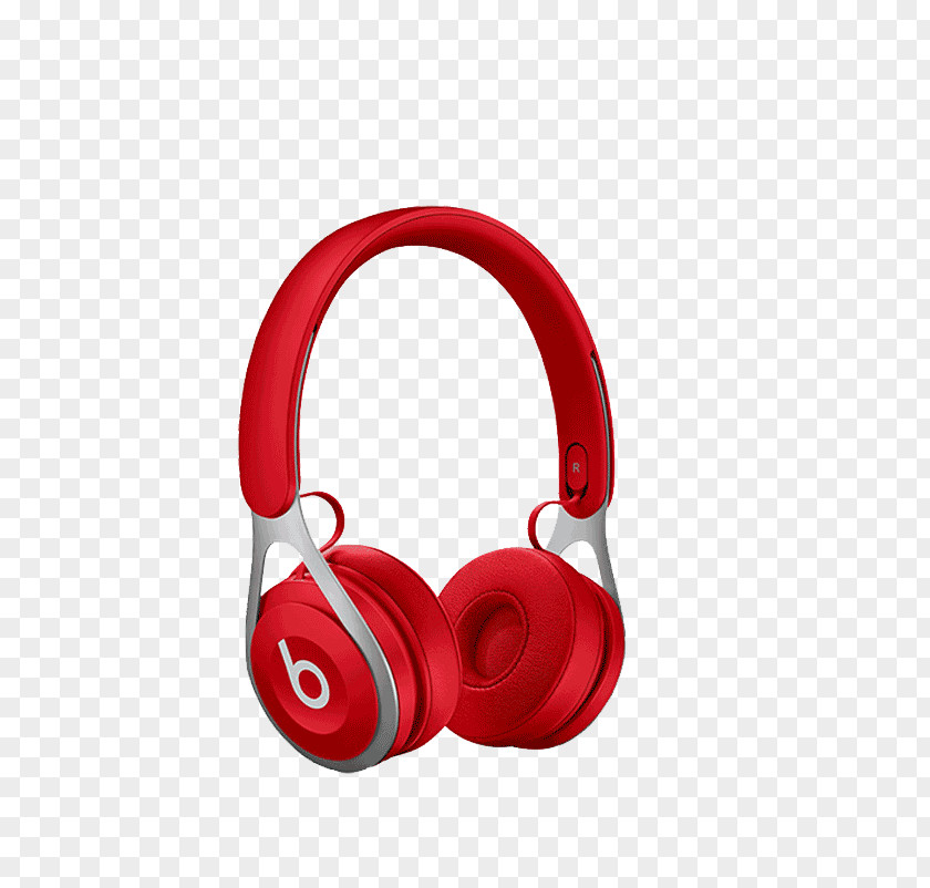 Red Headphones Beats Electronics Solo3 Headset Wireless PNG