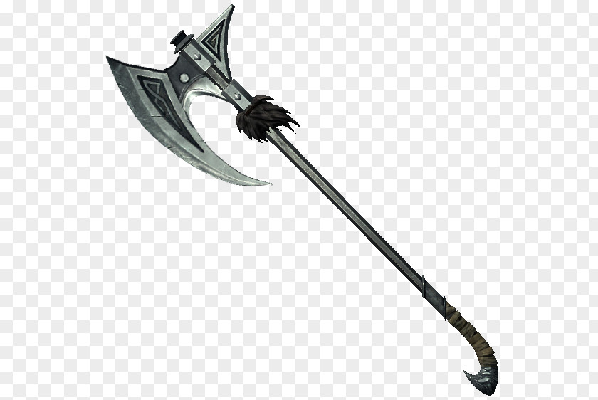Weapon The Elder Scrolls V: Skyrim – Dragonborn Dawnguard Battle Axe PNG