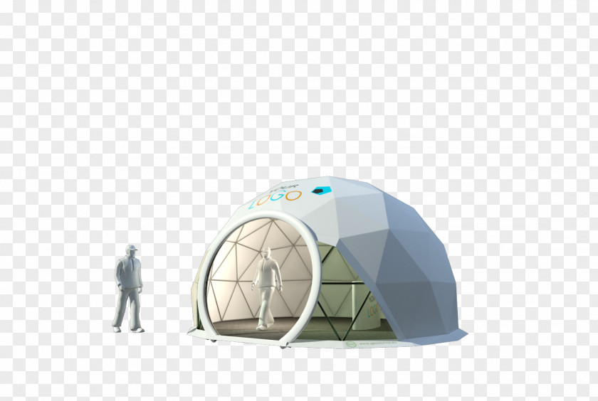 Building Geodesic Dome Carpa PNG