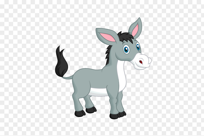 Cartoon Horse Donkey PNG