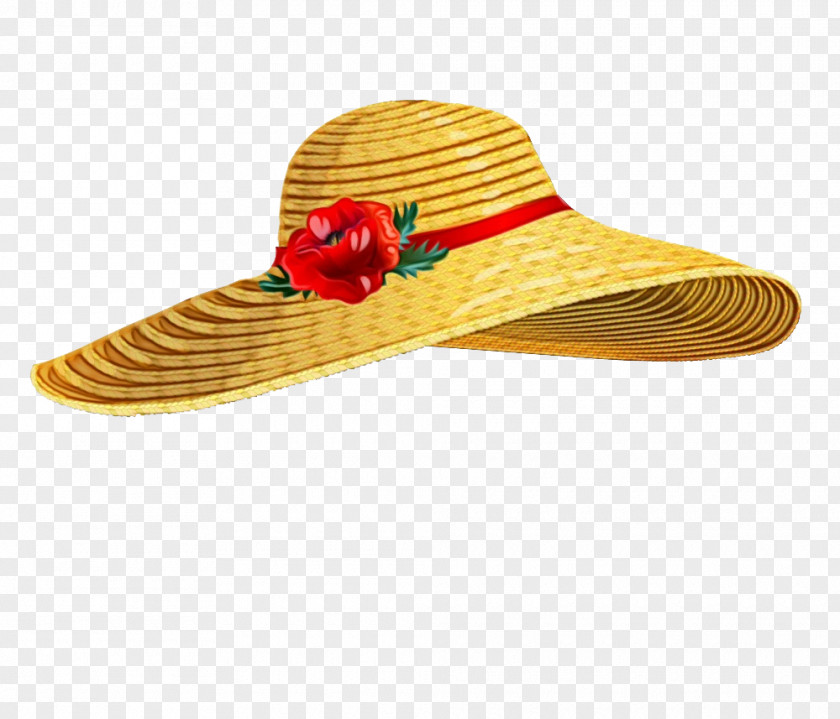 Clothing Hat Sun Yellow Headgear PNG
